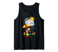 Curious George Hello Rain Spring Fun Canotta