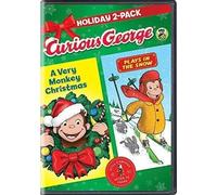 Curious George: Holiday 2-Pack (A Very Monkey Christmas / Plays in the Sno (DVD)