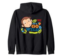 Curious George Lets Go Wild Felpa con Cappuccio