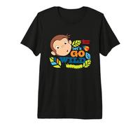 Curious George Lets Go Wild Maglietta Premium