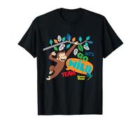 Curious George Lets Go Wild Outdoor Adventure Maglietta