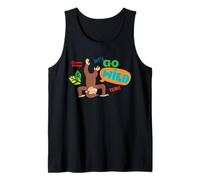 Curious George Lets Go Wild Upside Down Canotta