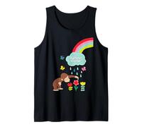 Curious George Rainbows And Flowers Spring Fun Canotta