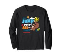 Curious George Run Jump & Play all Day Maglia a Manica