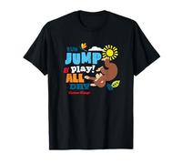 Curious George Run Jump & Play all Day Maglietta