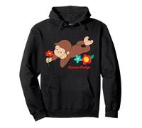Curious George Spring Flower Fun Felpa con Cappuccio