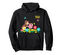 Curious George Spring Flower Garden Fun Felpa con Cappuccio