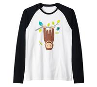 Curious George Spring Hang Time Adventure Maglia con Maniche Raglan
