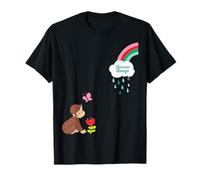 Curious George Spring Happy Raincloud Maglietta