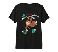 Curious George Spring Swing Adventure Maglietta Premium