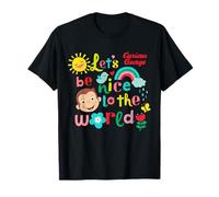 Curious George Springtime Lets Be Nice To The World Maglietta