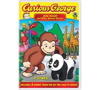 Curious George - Zoo Night & Other Animal Stories (DVD)