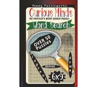 Curious Minds: The Profilers Word Search Puzzle Book: 6x9, 50+Word Finds great for the travel road trips and detectives