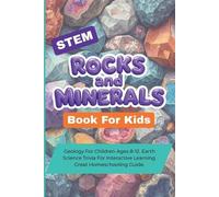 Curious Quest STEM Rocks And Minerals Book For Kids (Tascabile)