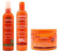 Curl Control Combo - Cantu Moisturizing Curl Activator Cream 355 ml, Coconut Curling Cream 340 g & Coil Calm Detangler 237 ml