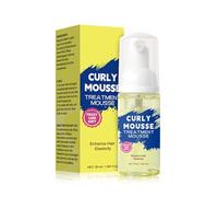 Curl Defining Mousse, Light Curl Conditioner Cream Styling Mousse Soft Hold Frizz Control Defining & Volumizing Hair Mousse for Curly Hair, Creates Soft Wraps and Add Shine