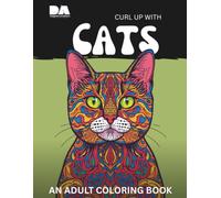 Curl Up With Cats: An Adult Coloring Book