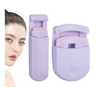 Curler per ciglia da viaggio, ricci naturali con cuscino di ricambio, accessori per il trucco delle ciglia portatili, per donne, ragazze, ragazzi, famiglia