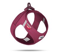 Curli Vest Pettorina Chiusura Air-Mesh, rubino - Tg. L: Circonferenza toracica 49,1 - 55,4 cm