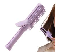 Curling Brush- Heat Resistant Styling Comb, Volumizing Long Lasting Curls, Smooth Grip Design, Creates Shine and Bouncy Hair, Use for Home Salon Beauty Styling, Hair Accesory, 1,1 x 1,9 x 3,5 Inches