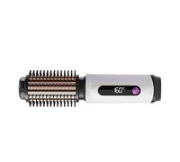 Curling Brush - Heated Curling Brush | Ionic Curler Comb Wand, Styler Wand Straightener, With 3 Temperature Setting Hair Curlings Brushs Or Women Men Salon Shine Less Damage Styling