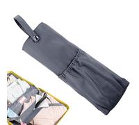 Curling Iron Holder, Hangable Blow Dryer Holder, 11,8 × 4,7 in Water Resistant Case with Heat Protective Cover Pouch, Hair Styling Tool Storage for Bathroom, Soggiorno, Hotel, Dorm