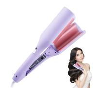 Curling iron - iron | Curling irons set with thermal brush | Fast heating and a glove Various attachments Adjustable temperature 15-second heat-up time for waves