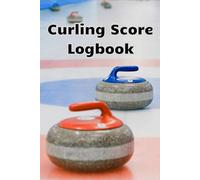Curling Score Logbook 200 Traditional, Red Blue House Cover