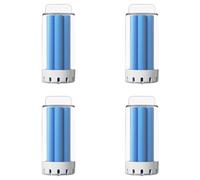 Curlingooㅤㅤ 4 pezzi per aspirapolvere ECOVACS per pavimenti solidi compatibili con Ecovacs DEEBOT N30 OMNI/N30 PRO OMNI DSC060002 Detergente Solido Blu, Accessori di Ricambio per Robot Aspirapolvere