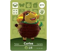 Curlos - Nintendo Animal Crossing Happy Home Designer Amiibo card - 271