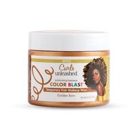 Curls Unleashed Color Blast - Cera per il trucco temporaneo dei capelli, cera d'api idratante, barrette dorate, 170 g