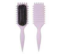 Curly hair brush, è l'ultima spazzola di styling a setole di cinghiale per capelli ricci. Ottima per districare e migliorare i riccioli. (#5, 135g)
