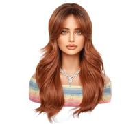 Curly Natural Fashion Wig, Wavy Blonde Synthetic Hair, Cosplay Style for Daily Wear, Weddings, Dates, Theme Parties, Comfortable and Stylish Look, 20 Inch