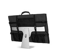CURMIO Borsa da Viaggio per Computer Desktop Apple iMac da 21.5 ", Custodia Protettiva per Monitor, Custodia Antipolvere con Manico in Gomma per Schermo e Accessori iMac da 21.5", Nero
