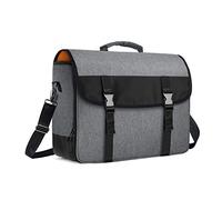 CURMIO Borsa da Viaggio per Kit Barman per Bottiglie di Vino, Borsa a Tracolla per Set di Strumenti da Bar, Perfetta per Feste all'aperto in Giardino, Grigio (Solo Borsa)