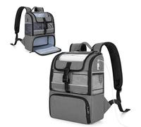 CURMIO Zaino per Ossigeno Portatile, Borsa da Viaggio per Concentratore di Ossigeno Compatibile con Rhythm Healthcare P2 P2-E6 P2-E7, Solo Borsa, Grigio