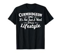 Curmudgeon Non è Solo Una Parola, è Uno Stile di Vita Curmudgeon Maglietta