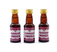 Currant Vodka 3x25ml - senza alcool | Essenza di Vodka | Aroma per Torta