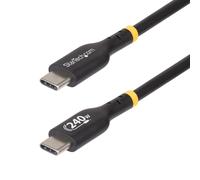 StarTech.com Cavo di Ricarica USB-C da 2m, cavo USB tipo C certificato USB-IF, 240W PD EPR, cavo traferimento dati USB 2.0