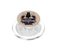 Currently Haunting My TBR Dark Academia Reading Cat PopSockets PopGrip per MagSafe