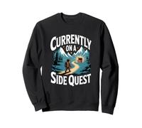 Currently On A Side Quest Gamer Nerd Rpg Gaming Felpa