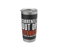 Currently Out Of Service Please Try Again Later Funny Bicchiere termico in acciaio inox doppia parete