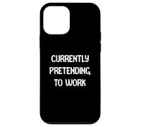 Currently Pretending To Work Funny Office Wear Tees Mugs Custodia per iPhone 12 mini