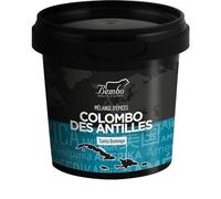 Curry delle Antille Bembo 70 g - Miscela di Spezie Caraibica per Carne, Pesce e Verdure - Uso Quotidiano, Stufati e Marinature - Contenitore Ermetico Anti Luce, Salva Aroma e Impilabile