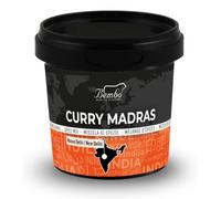 Curry di Madras Bembo 400 g - Miscela di Spezie Indiane Premium | Il celebre Curry Indiano dal gusto intenso e aromatico, ideale per Pollo, Carne, Verdure, Riso e ricette Etniche.