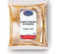 Curry Powder in Polvere Essiccato al Sole - Busta da 100 gr | Gluten Free Product | Curry Pregiato, Spezia ideale per dare un tocco di Piccantezza a Piatti Orientali (Curry in Polvere)