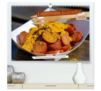 Currywurst Kalender - Das Berliner Kultgericht für Fleischliebhaber (hochwertiger Premium Wandkalender 2026 DIN A2 quer), Kunstdruck in Hochglanz: ... - der Küchenkalender für Deutschland.