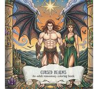 Cursed Realms: A romantasy coloring book
