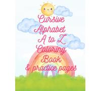 Cursive Alphabet A to Z Coloring Pages