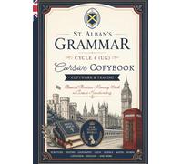 Cursive Copybook for St Alban's Grammar Cycle 4 (UK): Classical Christian Memory Work Tracing Handwriting Pages